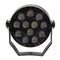 12 LED RGBW  LED Light  DMX Color Mixing 8CH Can Background Lamp EU