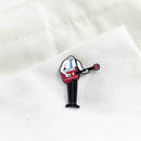 Music Performer Brooch Badge Jacket Lapel Pin Ornaments Jewelry (Style 1) A