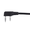 U94 PTT Headset Military Adapter Cable for Kenwood Baofeng Walkie Talkie Radio