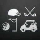 Golf Metal DIY Cutting Dies Stencil Paper Card Scrapbook Embossing Craft