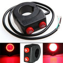 7/8'' Motorcycle Bike Handlebar On Off Button Head Spot Fog Light SwitchButto JR