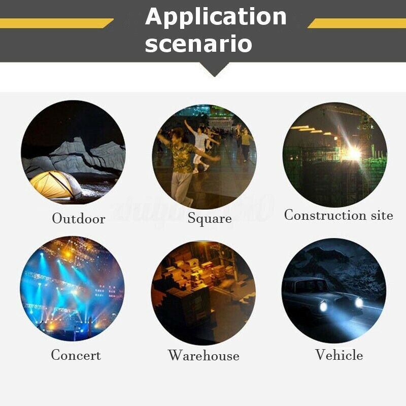 Rechargeable 30W COB LED Portable Flood Light| Outdoor Garden Work Spot Lam