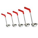 Kitchen Stainless Steel Soup Spoon Ladle Long Bend Handle Hook Spoon 50ml