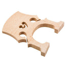 Pack of 2 Durable 4/3 3/4 Cello Bridge for Cellist String Instrument Parts