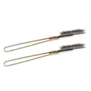 2pcs Straight Head  Stainless Steel Wire Brush Handheld Brush Cleaner Rust Paint