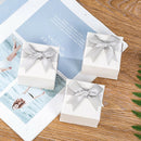 Paper Package Bowknot Jewelry Ring Necklace Earrings Gift Box Case Charm FT
