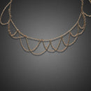 Tassel Metal Chain Elastic Hair Chain Headwear Headband Hair Band