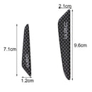 Sliver Real Carbon Fiber Exact Car Side Door Edge Protection Trim BEST Guar F2R1