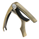 Guitar Ukulele Capo Quick Release Key Trigger Clamp Nail Puller Bronze