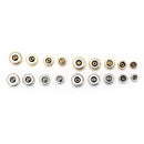 140X Watch Crown Parts Replacement Assorted Dome Flat Head Watch Accessories!Q3C