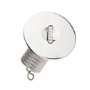 Boat Deck Fill/Filler Keyless Cap 1-1/2" (38mm) 316 Stainless Steel Water