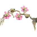 Swallow Flowers Crystal Pendant Chain Fashion Elegant Gorgeous Necklace