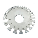 0-36 Round Awg Wire Gauge Thickness Ruler Gauge Diameter Steel Measurer Too I3S3
