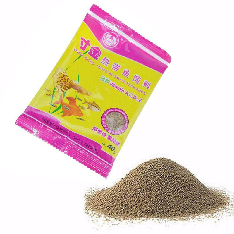 Nutrient Health Aquarium Aquatic Fish Food Catfish Tropical Fish Feed 40g K W4A6