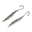 Pack of 30 Classical Exquisite Feather Metal Bookmarks,  Gift for Friends