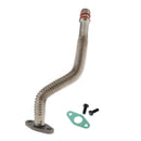 Turbo Oil Return Drain Line Tube Hose for Dodge Ram Cummins 2008-2018, All-in-1,