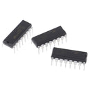 5Pcs Push-Pull four-channel motor driver IC ST L293D L293 DIP16' J Gn