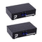 2 Pairs 2-Way AV Switch RCA Switcher 2 In 1 Out Composite Video L/R Audio