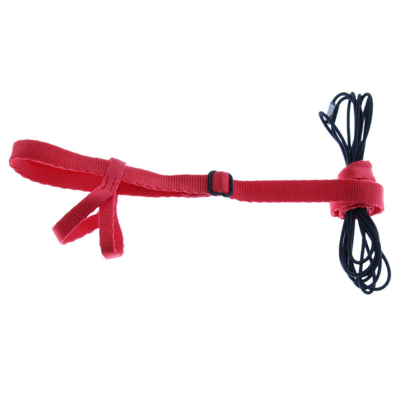 Parrot Bird Parakeet Leash Outdoor Adjustable Harness Training Rope Random