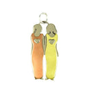 Necklace Best Friends Pendant Necklace Two Sisters