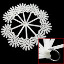 New 120 Tips Nail Art Design Wheel Flower Shape Board Practice Display Fan
