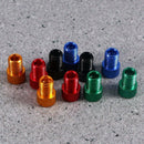Bicycle Valve Adapter 10Pcs Aluminum Presta Schrader Converter Car Bicycle  W8D5