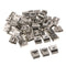 100x Stainless Steel Solar Cable Clips Management PV Wire Clip Fastener