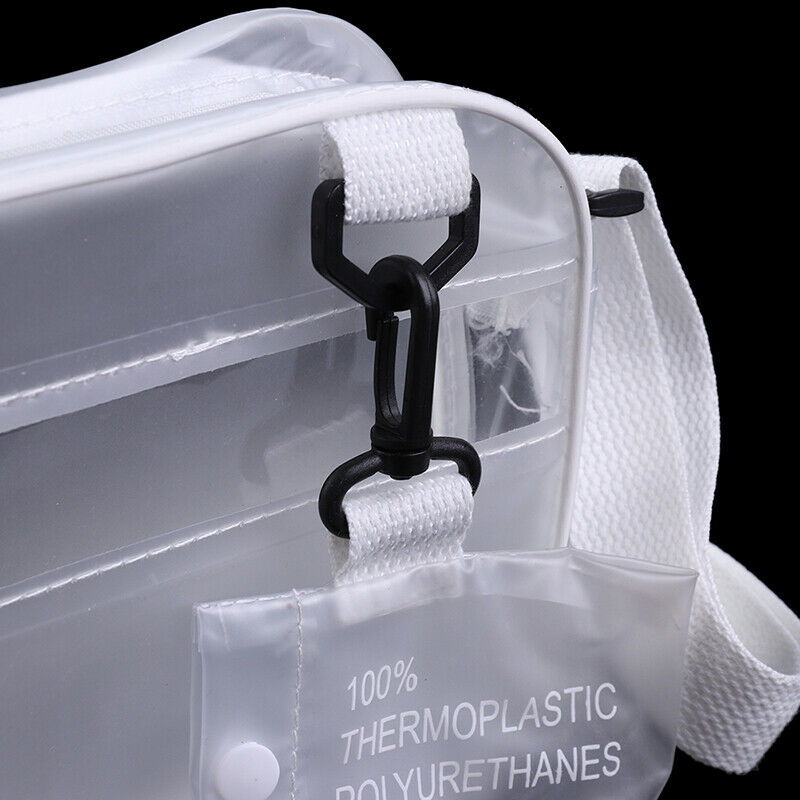 Causual PVC Transparent Frosted Woman Crossbody Bags Handbag Jelly Small Bag Kw