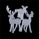 Christmas Deer Metal Cutting Dies For Scrapbooking DIY Album Paper Cards DecorME