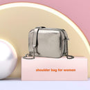 Shoulder Messenger Handbags Leather Women Chain Small Square Crossbody Bags