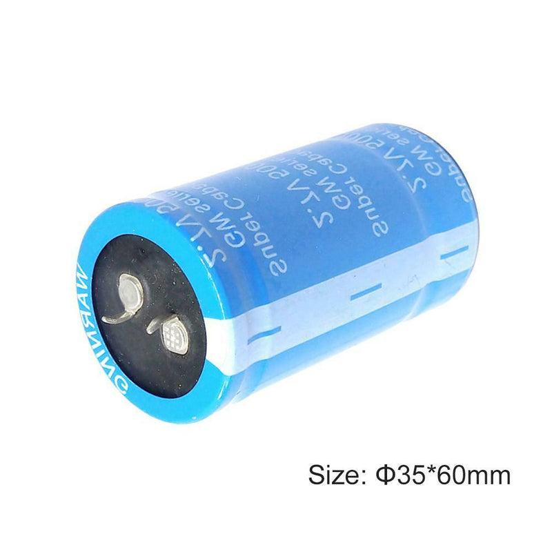 2.7V 500F 60x35mm ESR Electrolytic Farad Capacitor Electronic Components