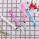 1x Syringe Pen Stationery Ballpoint  Automatic Refillable Ballpen Bullet 38mm LJ
