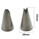 13Pcs Pastry Nozzles And Coupler Icing Piping Tips Sets Stainless Steel Ros