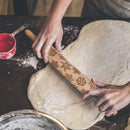 Wood Christmas Gift Embossed Rolling Pins Embossing Baking Cookies Tool