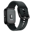 Silicone 20mm Solid Color Strap for Amazfit GTS Garmin Vivomove HR (Black)
