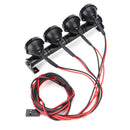 For Traxxas Hsp Redcat RC Car RC Crawler Roof Bright Lights 4 LED Light Bar