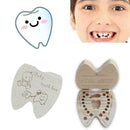Baby Milk Teeth Tooth Lanugo Wooden Storage Fairy Box Gift Organizer Girl B G7K9