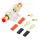 Be1500w 8ga car audio subwoofer amplifier amp wiring fuse holder wire cable Kw