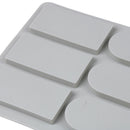 silicone diy candles aroma wax tablets mould chocolate fondant cake soap mold!j