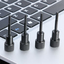 4pcs Aluminum Alloy CPU Water Block Fixing Screws for LGAÃ‚Â 115X (Black) A