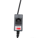 2 x CCTV Camera UTP BNC Male to RJ45 5.5x2.1MM Power Video Balun TransceiverF8C3