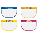 16Pcs Kids Clear Safety Full Face Shield Cover Visor Hat Protector Reusable