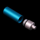 Pill Box Bottle Holder Water Proof Aluminum Container Key chain Medicine Case TO