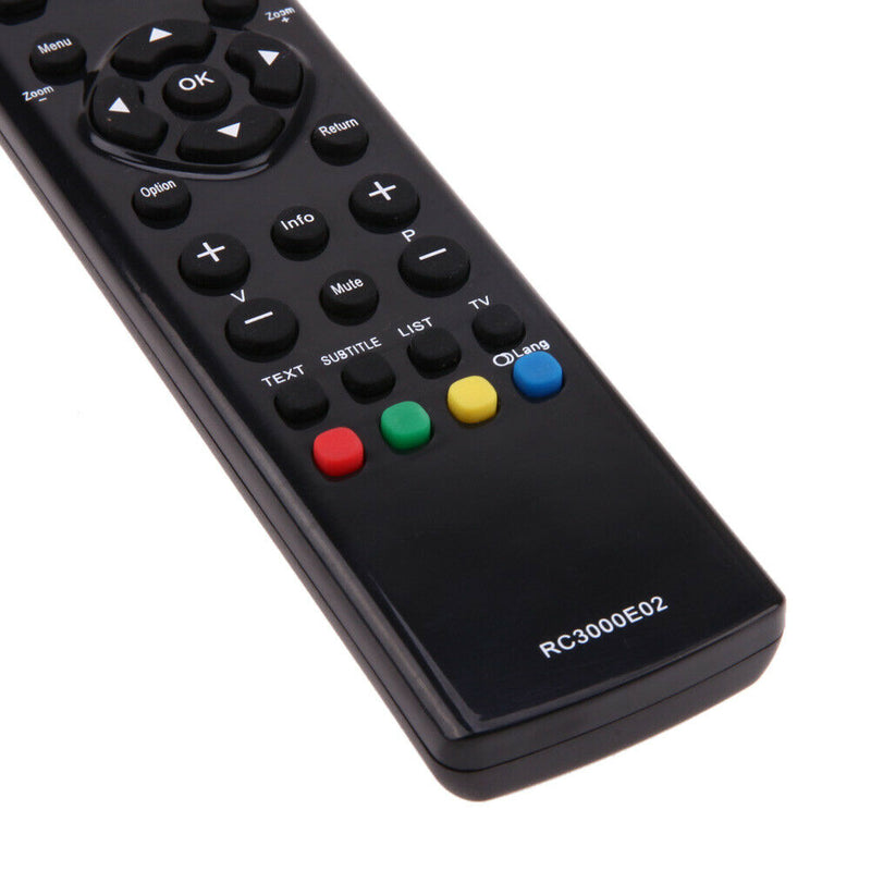 Replacement TV Remote Control for TCL RC3000E02 LED LCD TV Remote Control
