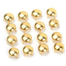 100 pcs Metal Rivet Nail DIY Accessories 6mm Round leather clothing Punk Go N2F3