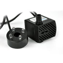 3W Small Submersible Water Pump with 4 LED Light For Aquarium Rockery Fountain