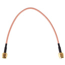7.8" Length SMA Male to SMA Male Connector Pigtail Cable M&O