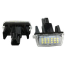 2 PCS White LED License Plate Lights For   Camry Yaris Vios Avensis  Z