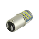 2x 1157 Strobe Flashing 24SMD LED Car Brake Turn Signal Light Bulbs (White)