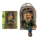 Wall Sculpture Garden Gnome Statue Outdoor Elf Out The Door / Window Tree Hugger